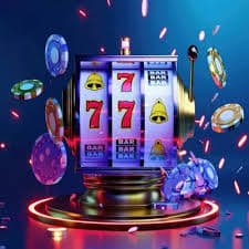 Casino-style slot games and live dealer tables in the game lobby